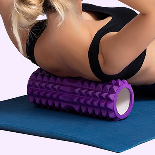 Foam Massage Roller - Hollow Yoga Column for Muscle Therapy, Physiotherapy, and Sports Rehabilitation